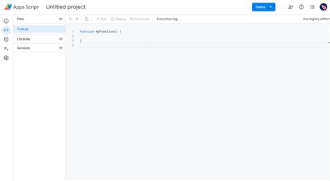 gmail script editor.